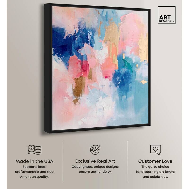 Prismatic Cosmos Canvas by Art Remedy