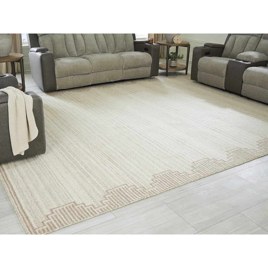 Signature Design by Ashley Emorymore Beige/Brown Rug