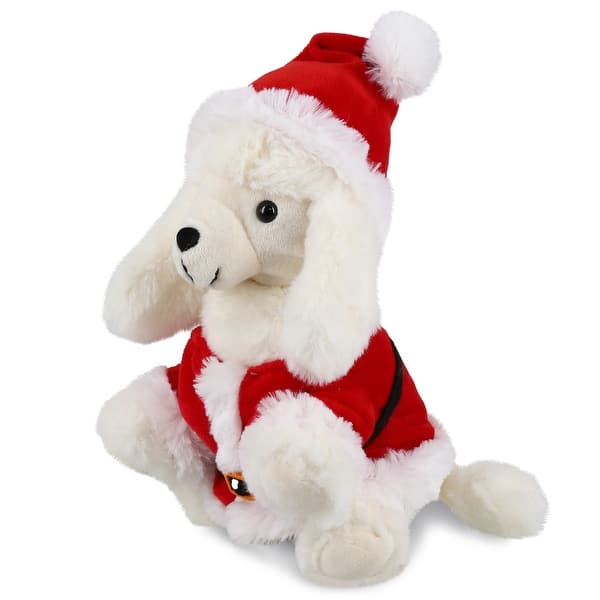 Poodle Slides - White Toy Poodle Slides - White Toy