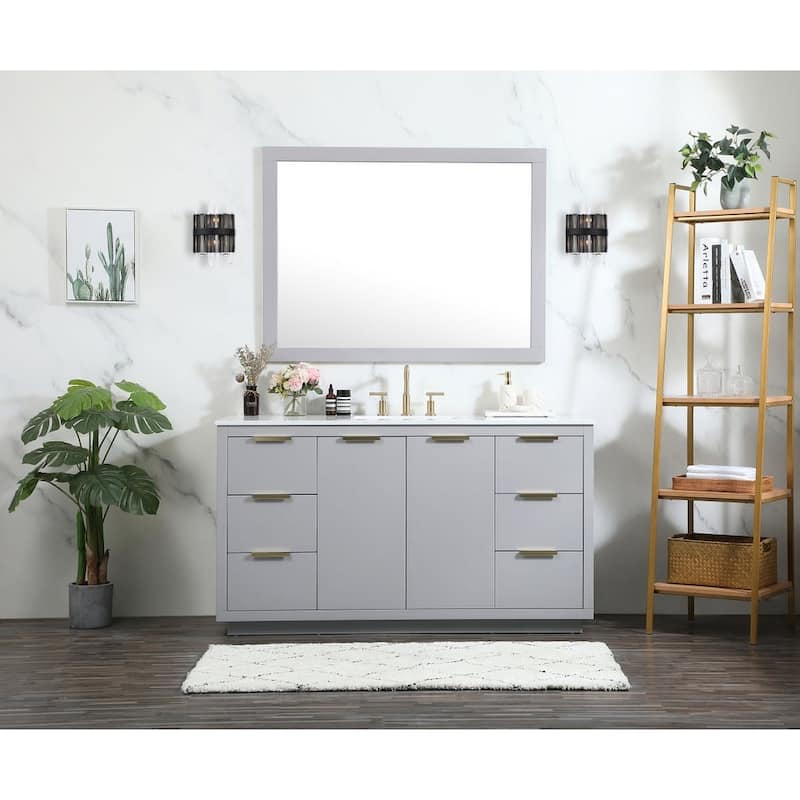Elegant Lighting 2200W8 Serena 2 Light 12" Tall Bathroom Sconce with