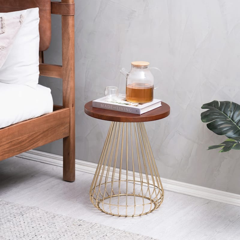 MH London Melody End Table - 20" x 16" x 16"