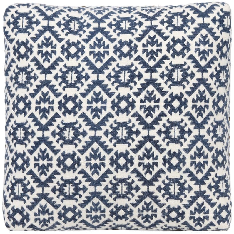 HERAT ORIENTAL Handmade Cotton Upholstered Footstool
