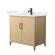 Option White Oak / Carrara Cultured Marble Top / Matte