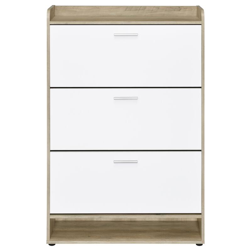 Denia 3-tier Engineered Wood Shoe Cabinet