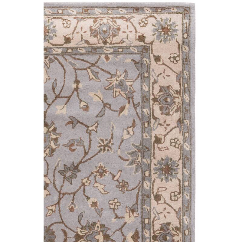 SAFAVIEH Handmade Heritage Scrollwork Traditional Oriental Wool Rug
