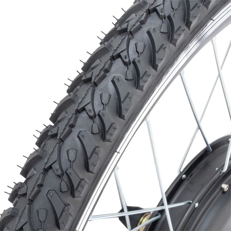 26in 1500W Rear Drive With Tires Bicycle Modification Parts Black