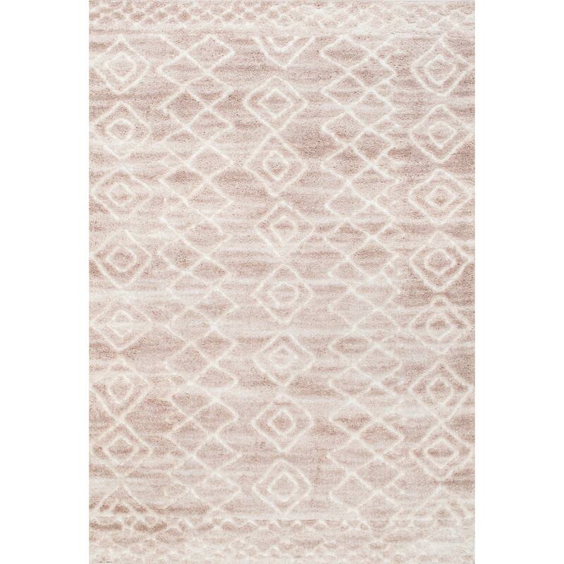 Nuloom Soft and Plush Moroccan Diamond Shag Rug