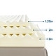 preview thumbnail 9 of 10, Priage by ZINUS 1.25 Inch Copper Cooling Memory Foam Mattress Topper