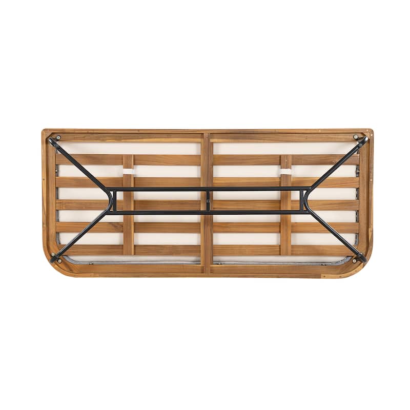 Christopher Knight Home - Evelyn Parker Elegant Lucca Outdoor Acacia Wood Sofa Set