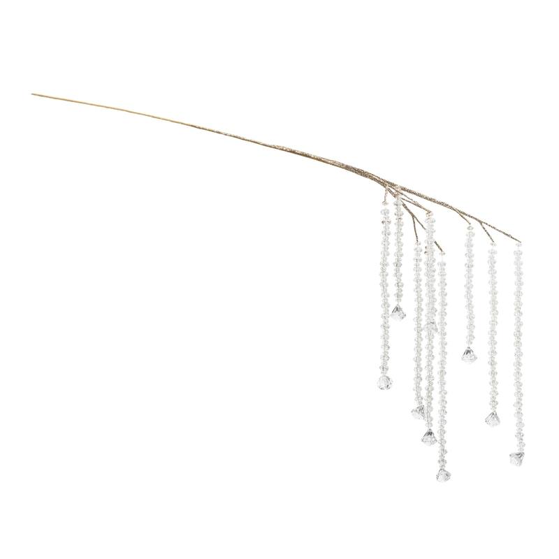 Hanging Prism Christmas Artificial Branch Sprays - 24" - Set of 2