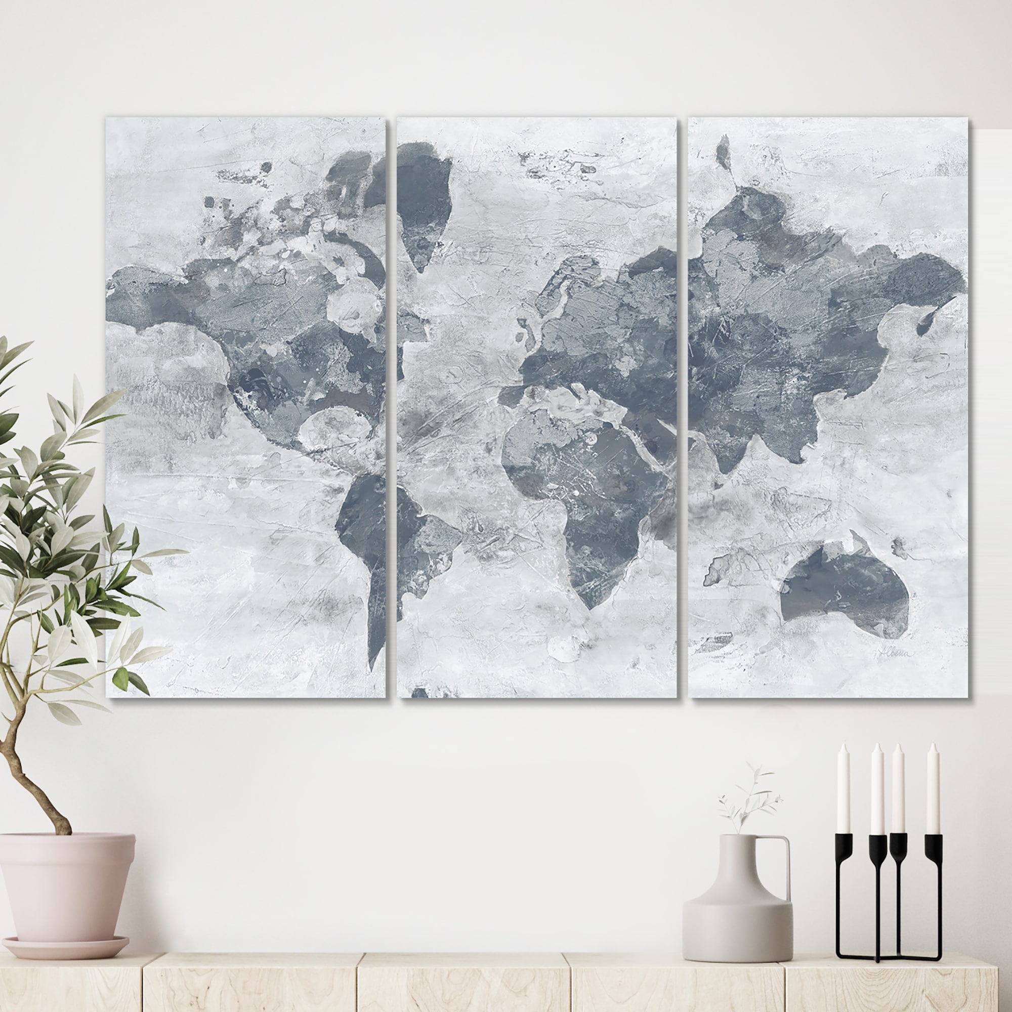 Designart Golden Grey World Neutral Traditional Canvas Art On Sale Overstock 28457670 Buy neutral canvas prints designed by millions of independent artists from all over the world. designart golden grey world neutral traditional canvas art