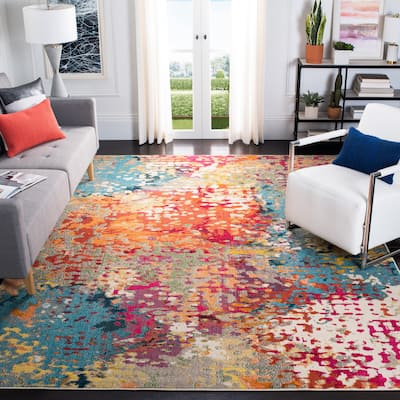 SAFAVIEH Madison Milene Boho Abstract Rug