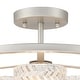 preview thumbnail 19 of 35, Acroma 3 - Light Semi Flush Mount Lights-UL - N/A