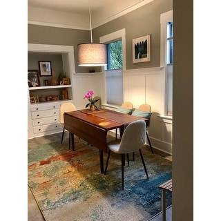 Caden Mid-century Fabric Dining Chair (Set of 2) by Christopher Knight Home