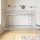 preview thumbnail 3 of 15, Heavy Duty Twin-Over-Full Metal Bunk Bed, Easy Assembly with Enhanced Upper-Level Guardrail