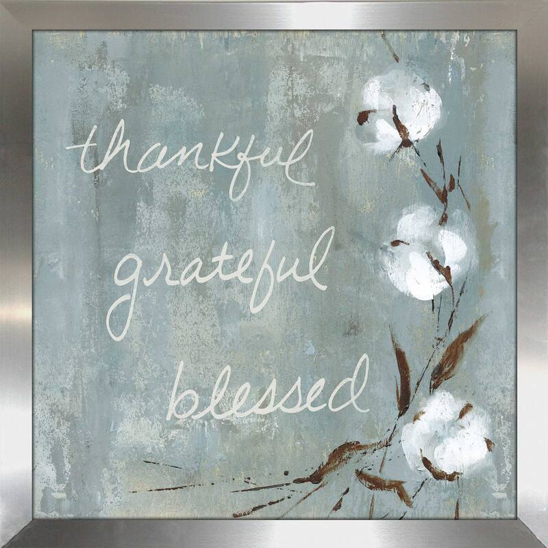 "Cotton Thankful" by Carol Robinson Print on Acrylic