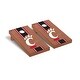 preview thumbnail 1 of 3, University of Cincinnati Bearcats Rosewood Cornhole Board Set