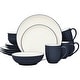 preview thumbnail 5 of 83, Noritake Colorwave 16-Piece Coupe Dinnerware Set, Service For 4 Navy
