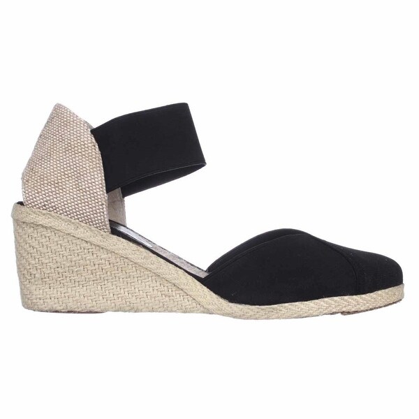 ralph lauren espadrille wedges closed toe