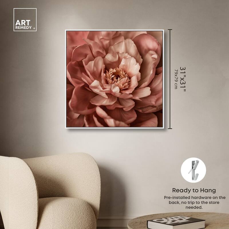 Romantic Elegance I Canvas by Art Remedy