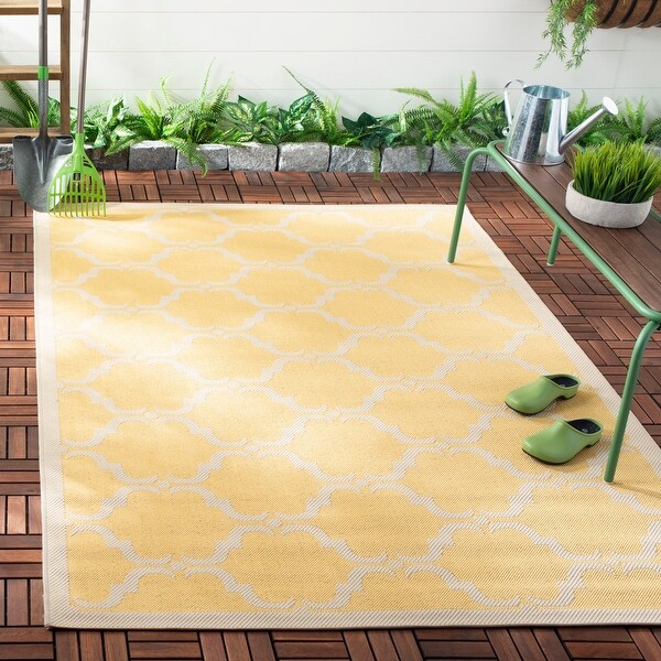 SAFAVIEH Courtyard Charleen Indoor/ Outdoor Patio Backyard Rug. Opens flyout.