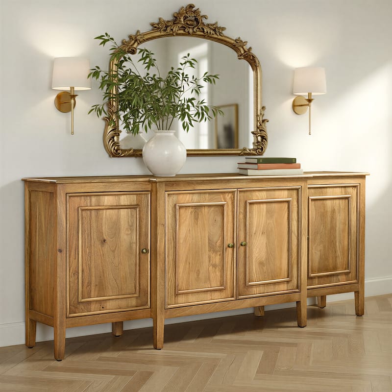 Allison Traditional Mango Wood Sideboard by Sevita