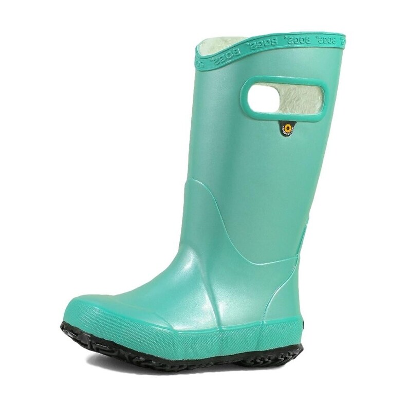 Bogs Outdoor Boots Girls Metallic Plush Waterproof Lightweight - Overstock  - 30592444