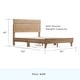 preview thumbnail 19 of 46, Brookside Mabel Shiplap Platform Bed Frame with Headboard