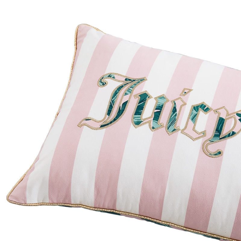 Juicy Couture Tropical Palm Pillow 16" x 36"