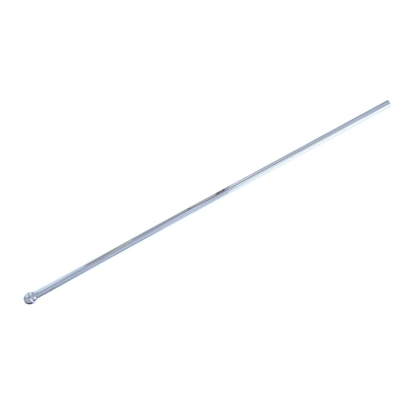 Jones Stephens S04021 3/8" x 16" Bathroom Faucet Supply Tube with - Chrome Plated - Chrome Plated