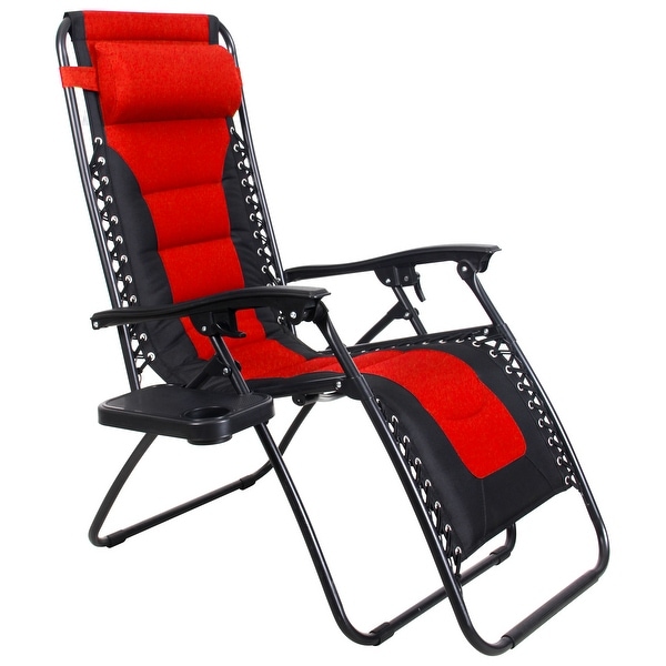 Padded Zero Gravity Reclining Foldable Lounge Chair On Sale