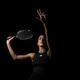 preview thumbnail 4 of 2, Diadem A52 Pickle Ball Paddle, Carbon Fiber Face, Black / White