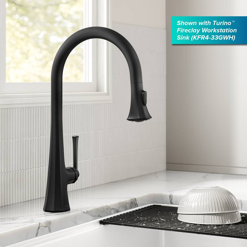 KRAUS Savan 2-Function Single Handle Pull Down Kitchen Faucet