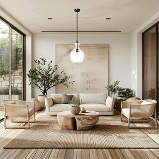 11" Wide hanging light fixtures blackened bronze/clear kitchen pendants glass, metal pendant light