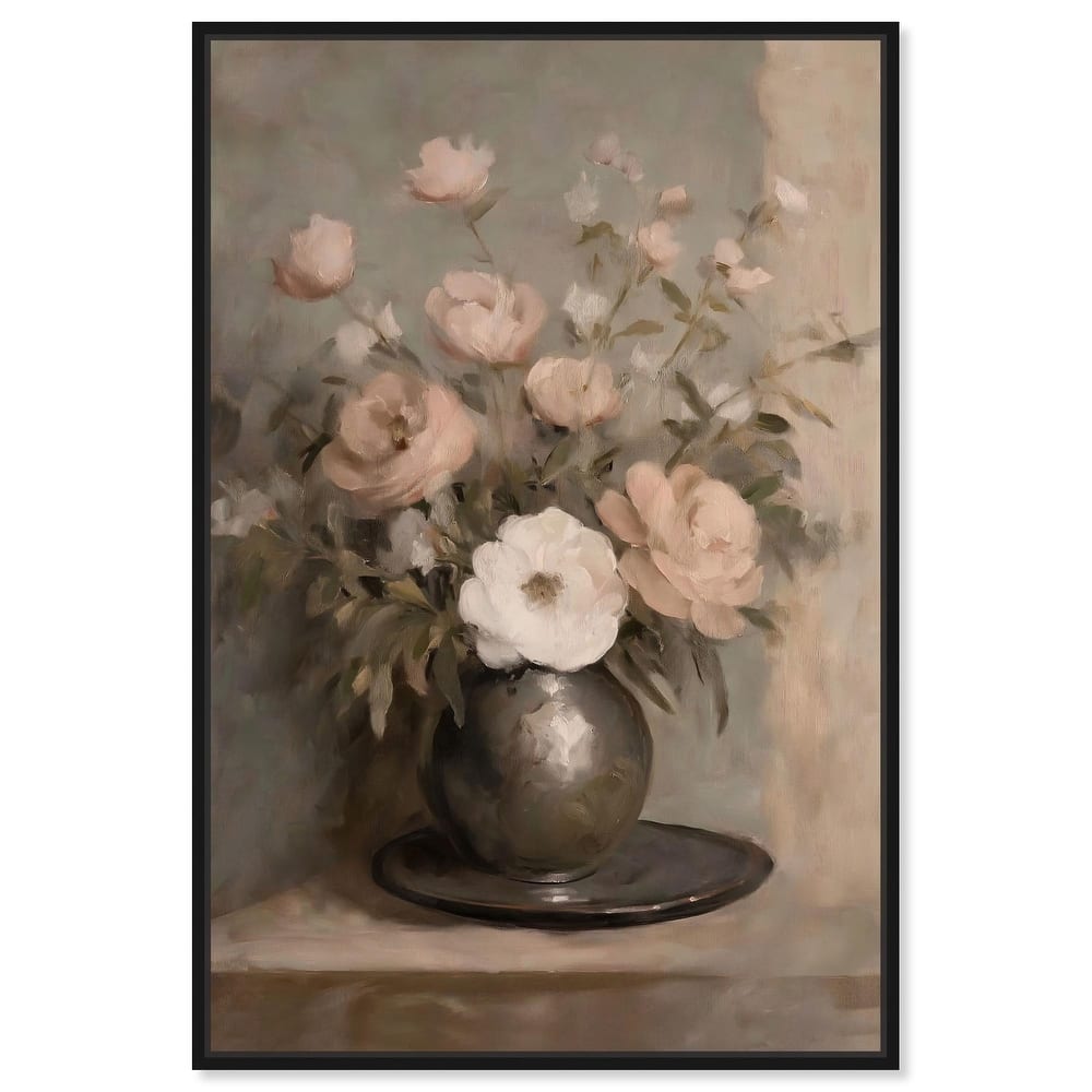 Porcelain Pink Canvas by Art Remedy