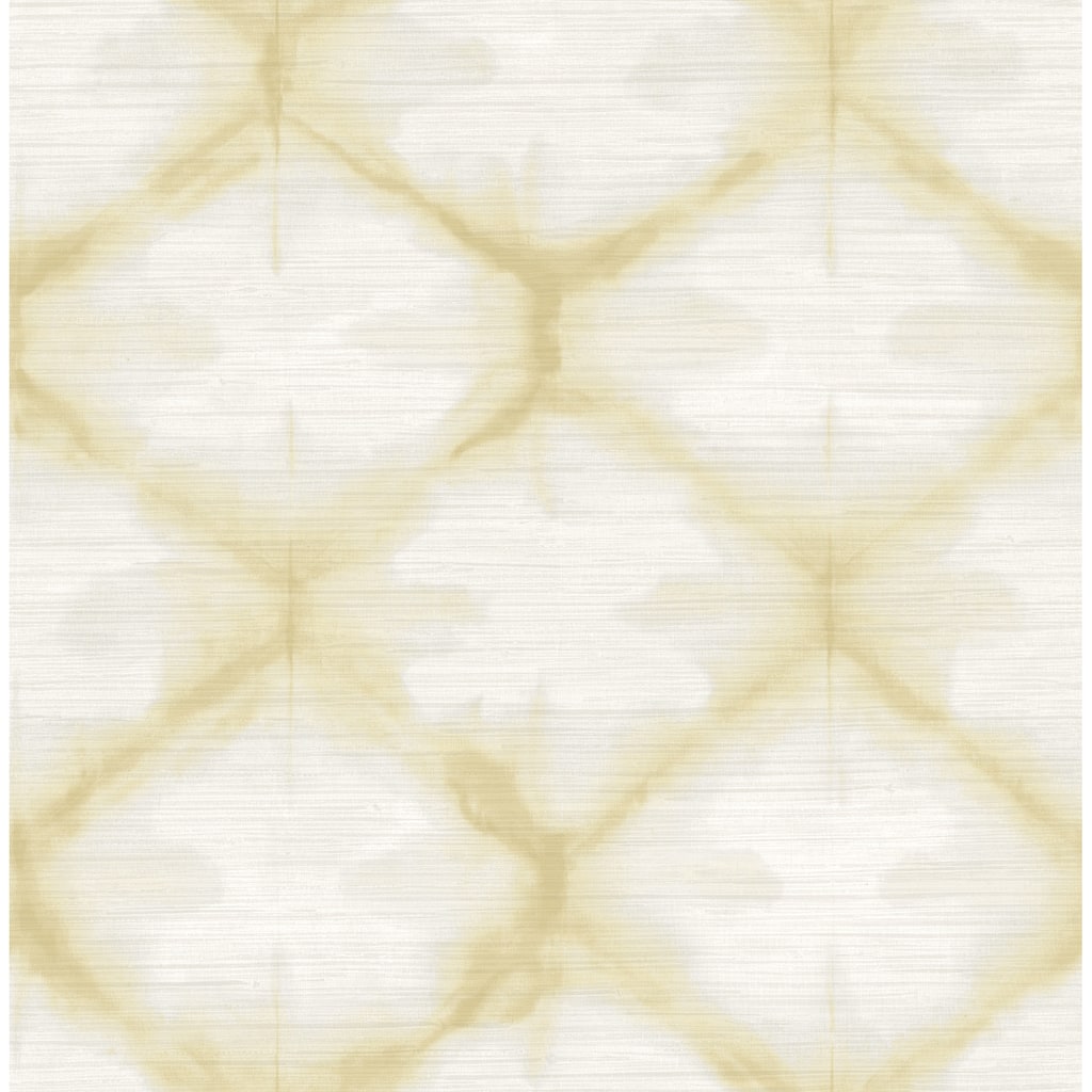 A-Street Prints Zanzibar Gold Shibori Wallpaper