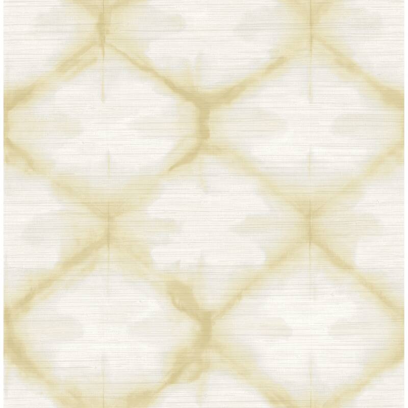 A-Street Prints Zanzibar Gold Shibori Wallpaper