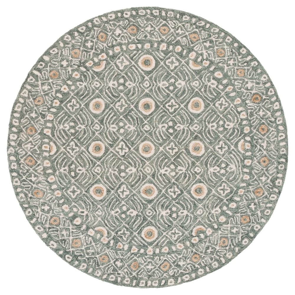 SAFAVIEH Handmade Micro-Loop Reglind Wool Rug