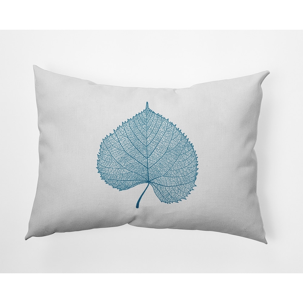 Leaf Study Fall Indoor/Outdoor Throw Pillow