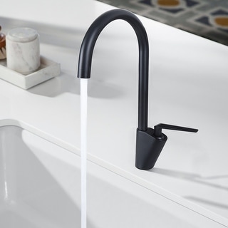 Single Handle Single Hole Kitchen Faucet - Bed Bath & Beyond - 38987416