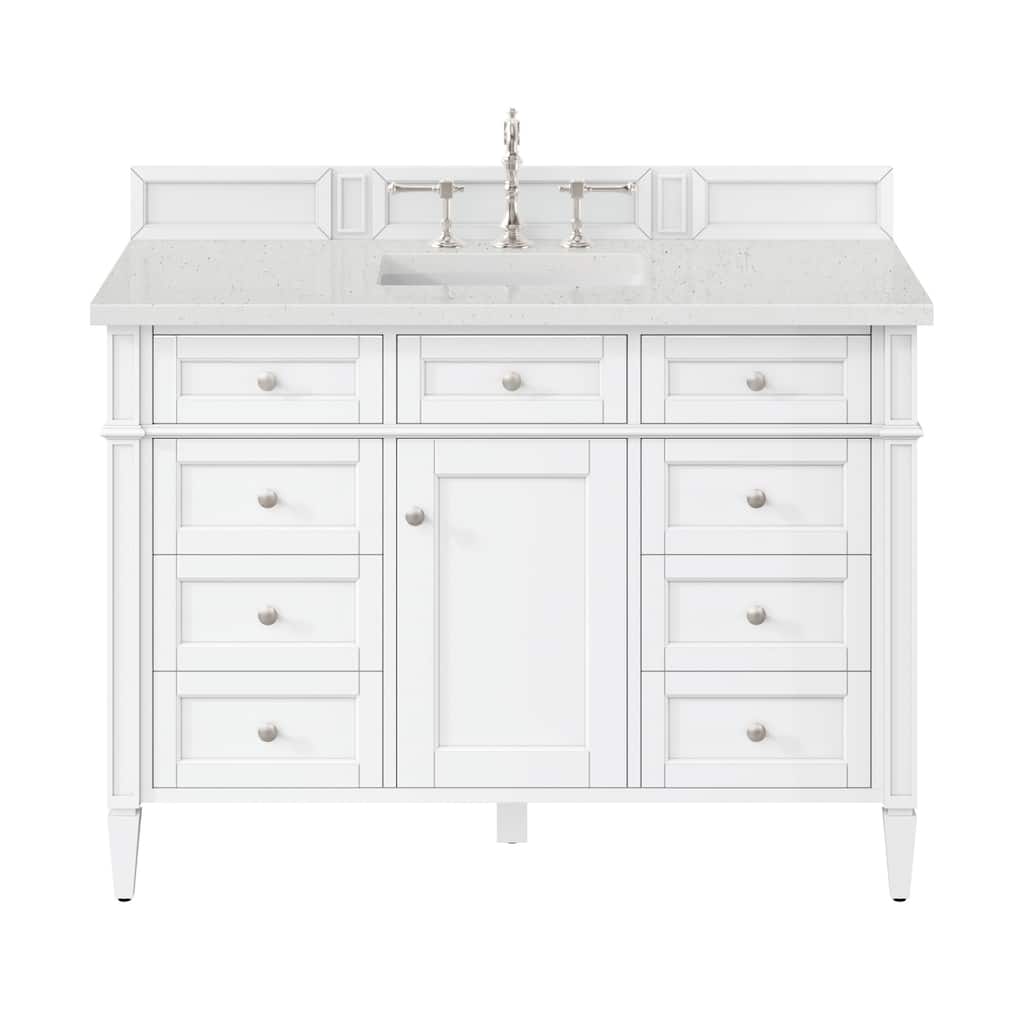 James Martin Vanities 655-V48-3LDL Brittany 48" Free Standing Single