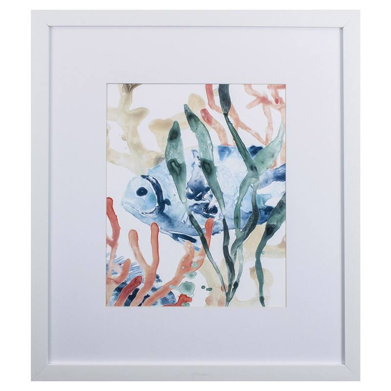 In the Kelp II Framed Art Under glass - 33 X 29 X 1