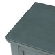 preview thumbnail 12 of 12, Navy Blue Wood Entryway Console Table with 3 Storage Drawers