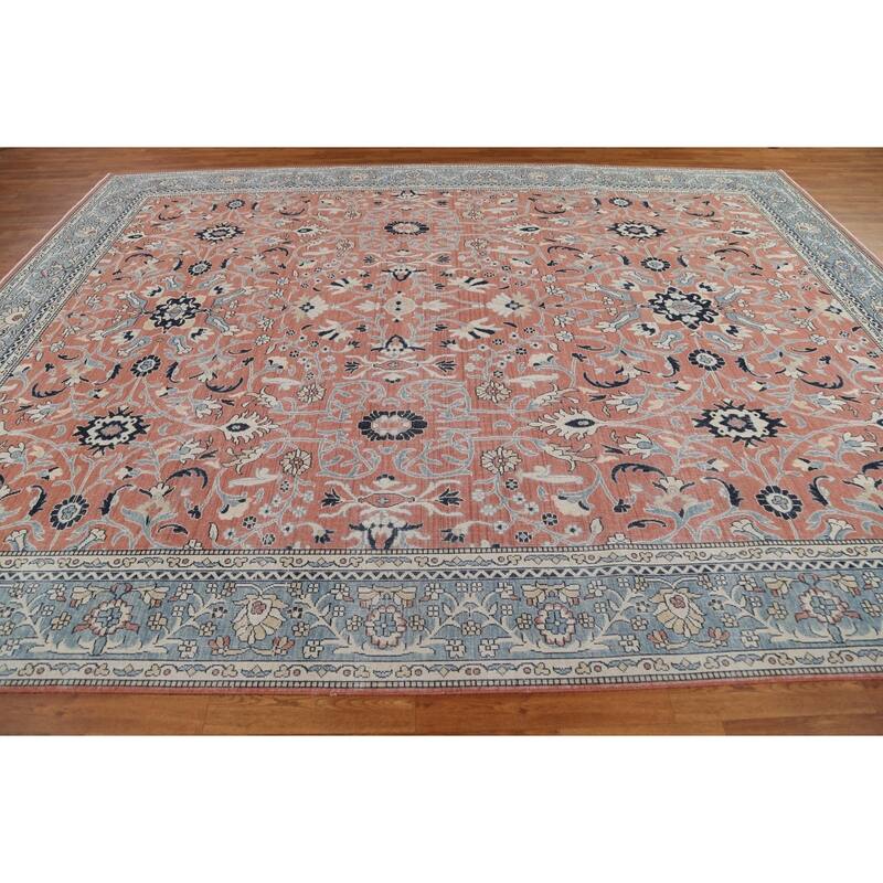 Floral Oriental Sultanabad Ziegler Turkish Wool Area Rug Hand-knotted - 9'9" x 13'0"