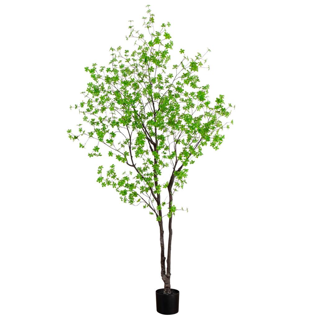 10' Artificial Minimalist Enkianthus Tree - Green
