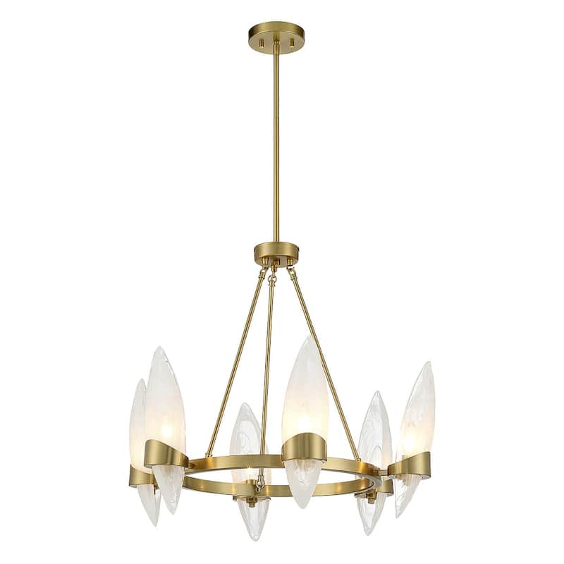 Savoy House 1-5500-6 Nouvel 6 Light 27" Wide Chandelier