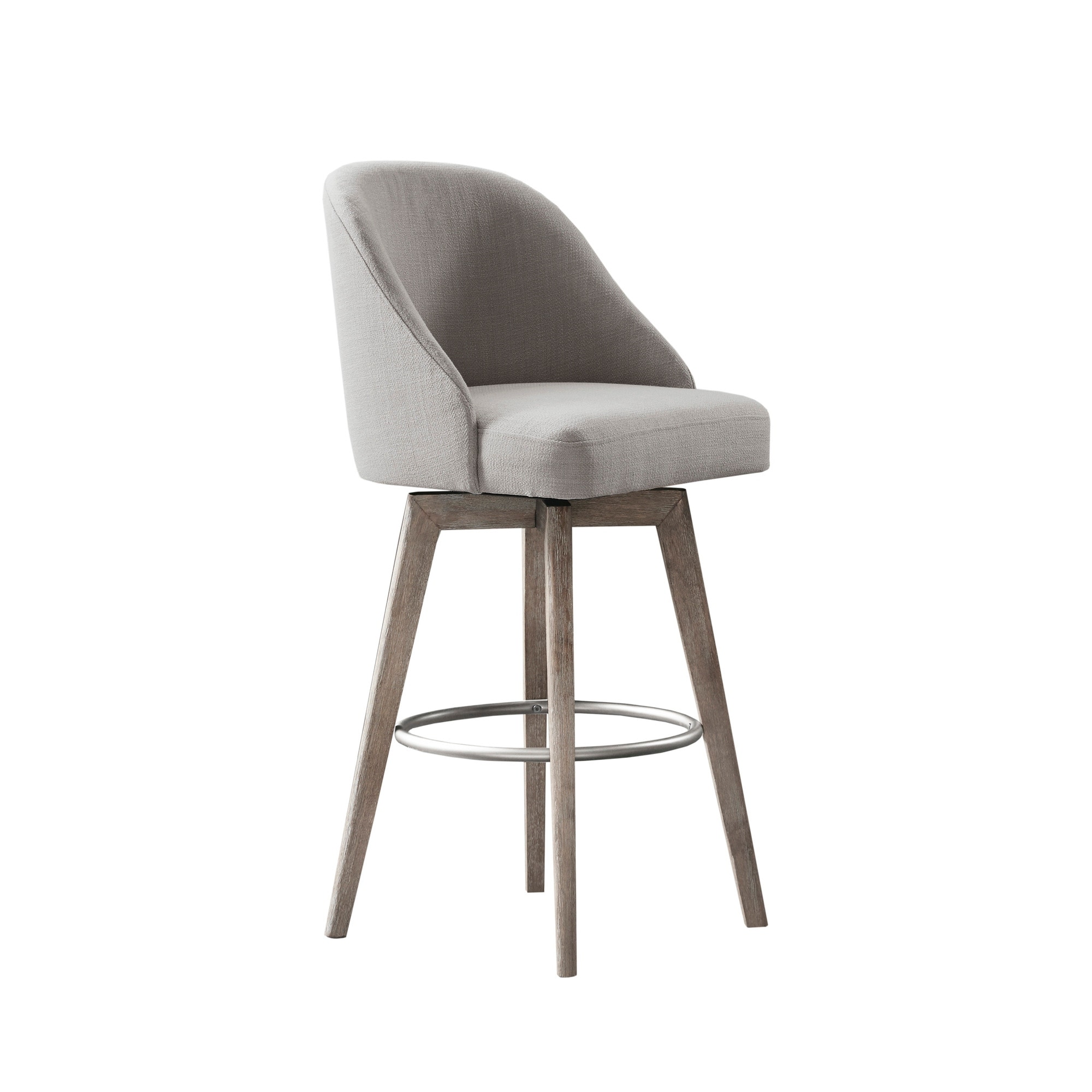 Madison Park Walsh Bar/Counter Stool With 360 degree Swivel Seat