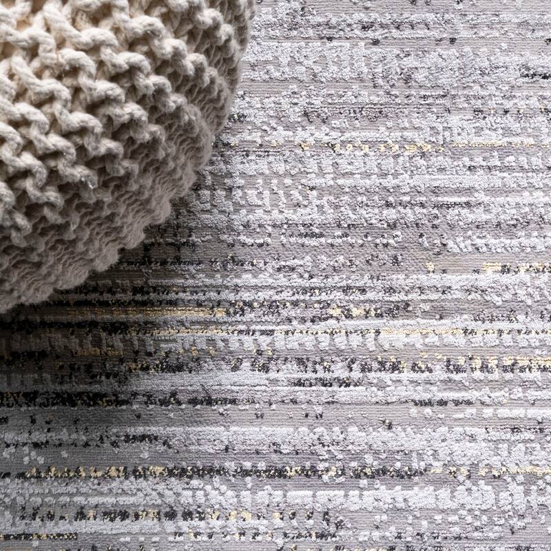 JONATHAN Y Slant Modern Strie' Area Rug