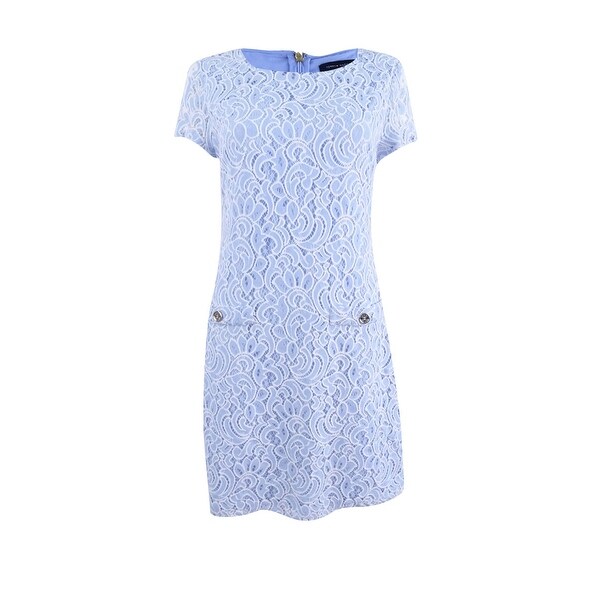 women's lace shift dress