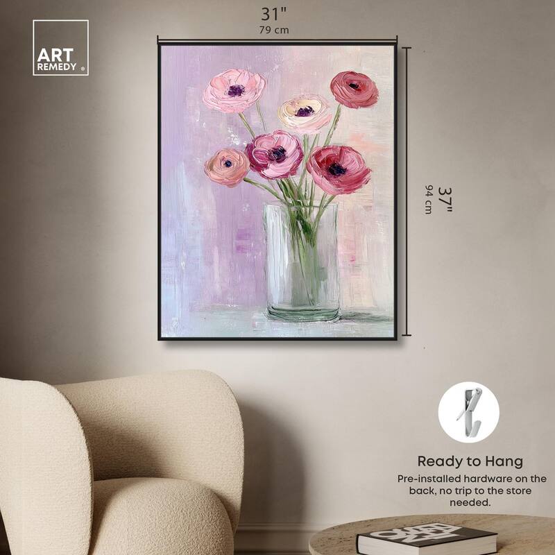 Glass and Grace Canvas by Art Remedy